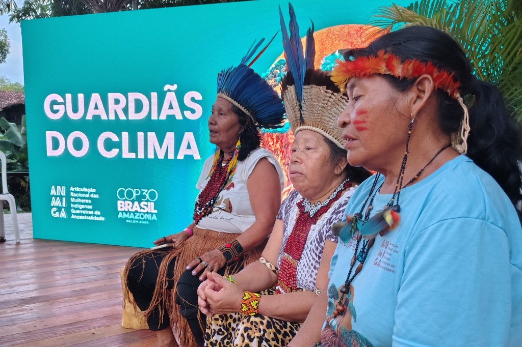 Guerreiras da Ancestralidade Encerram Aldeia COP com&nbsp;Cerimônia